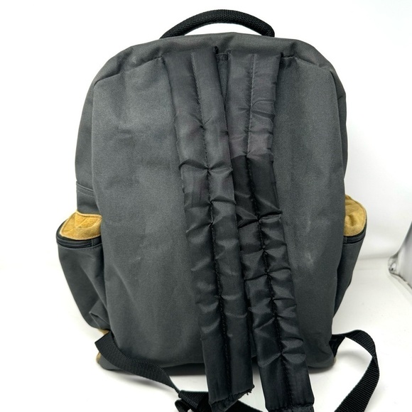 Eastsport Gray Backpack Suede Trim - Picture 4 of 7
